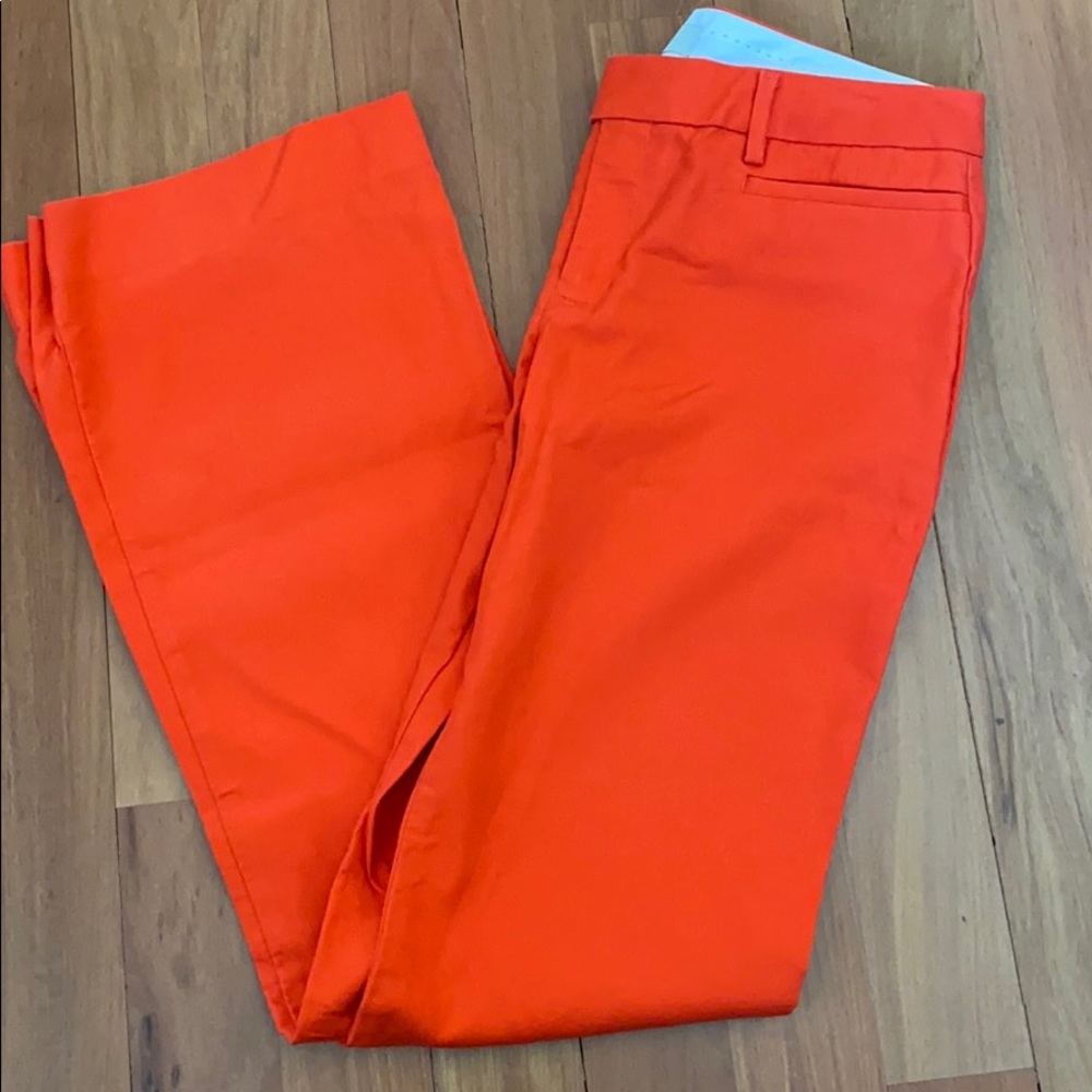 Gap modern boot orange trousers 6L